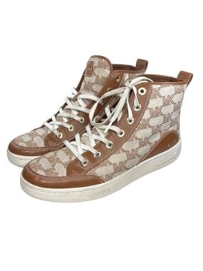 Michael Kors Monogram High Top Sneakers | 10